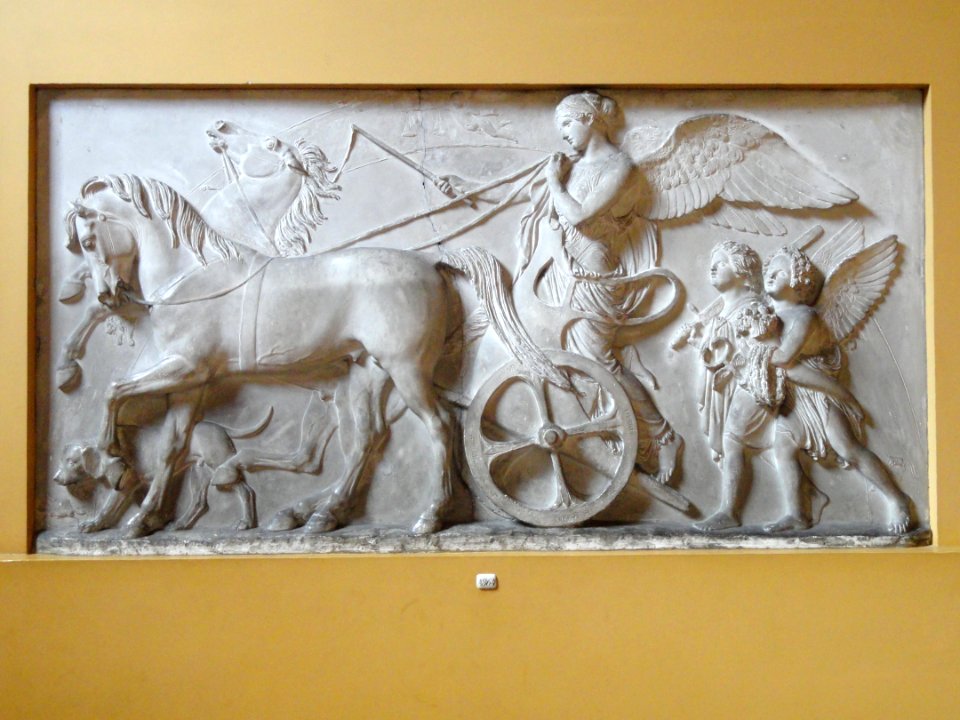 Nemesis Attended by the Genii of Punishment and Reward - Thorvaldsens Museum - DSC08610