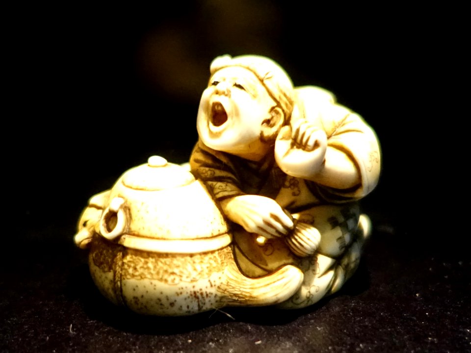 Netsuke 44 - Östasiatiska museet, Stockholm - DSC09124