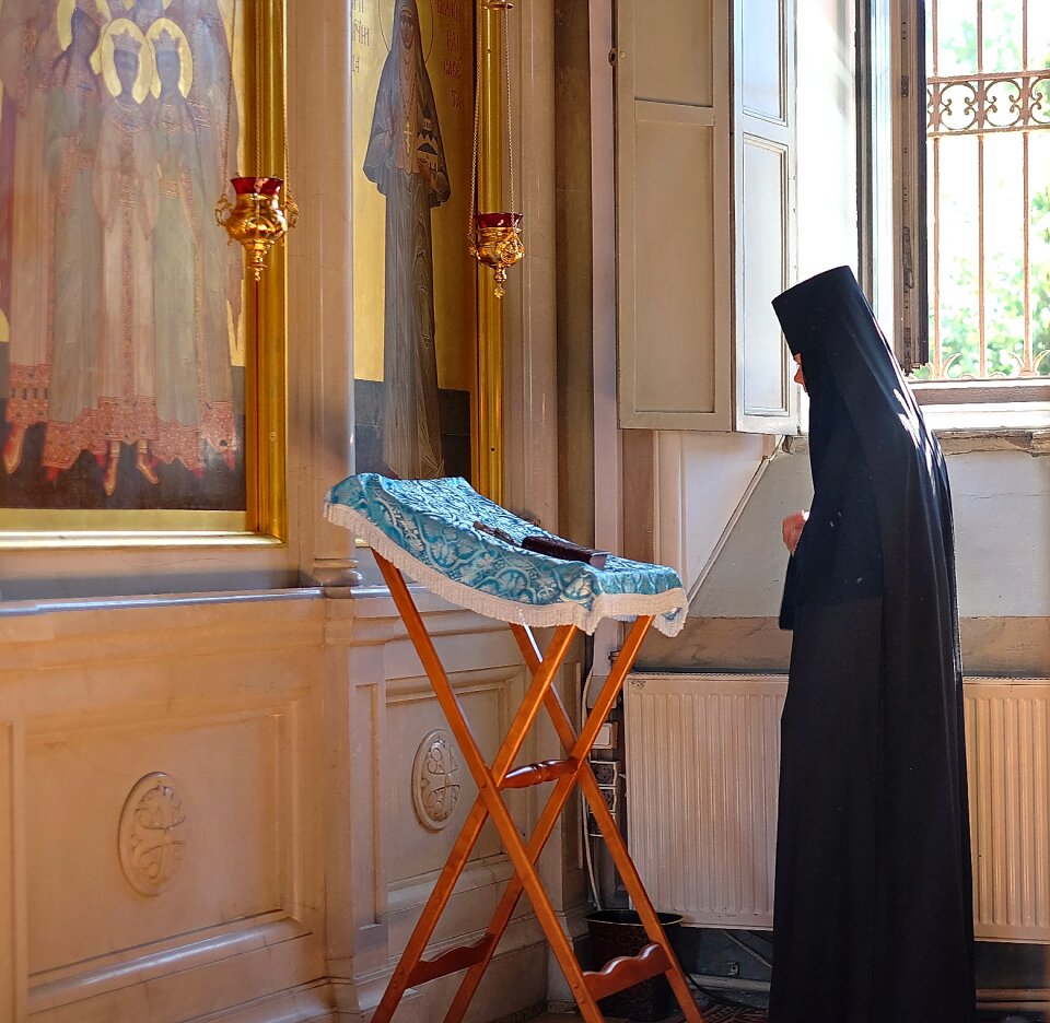 Orthodoxy monastery prayer