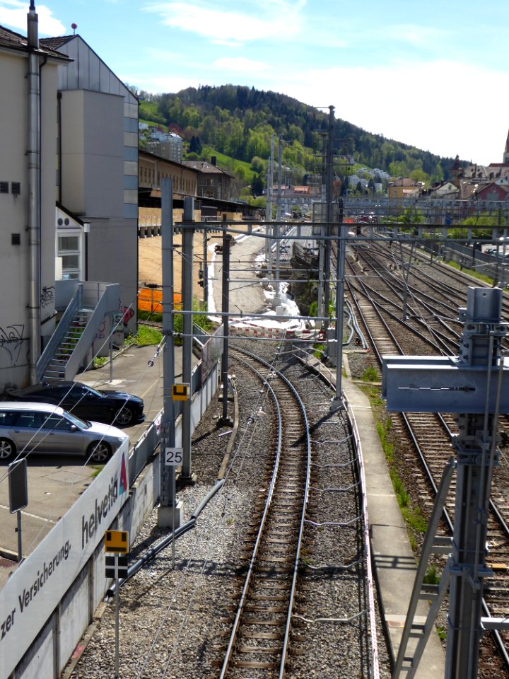 Neubau AB-Strecke SG-Güterbahnhof