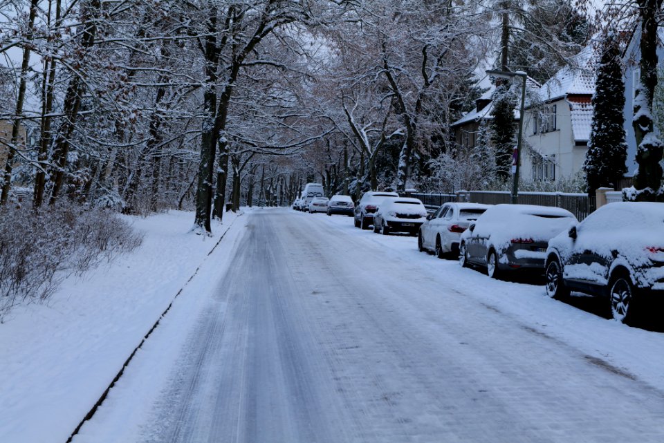 Neue Kreisstraße with snow 2021-01-30 02