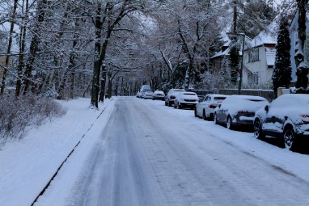 Neue Kreisstraße with snow 2021-01-30 02
