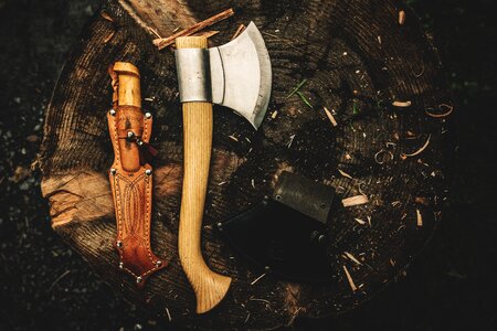 Retro log weapons