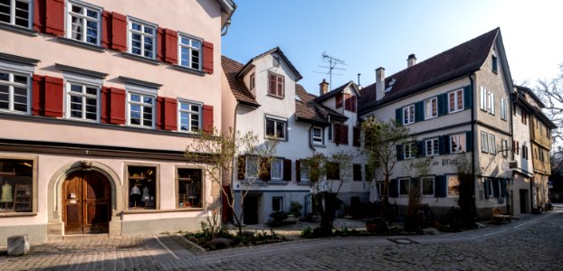 Neustadtgasse in Tübingen Blickrichtung Froschgasse 2019