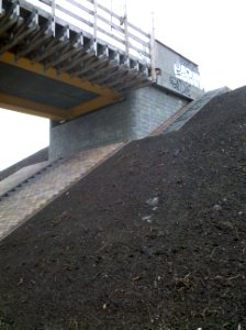 Neuseenbrücke über die B 2 zwischen Gaschwitz und Störmthal (Widerlager) 2017