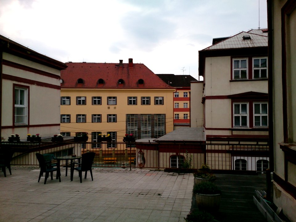 Neurologické oddělení Teplické nemocnice, ochoz C