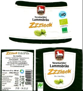 Neumarkter Lammsbräu - Zzzisch Bio-EdelPils