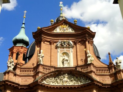 Neumünster Würzburg facade - DSC02777