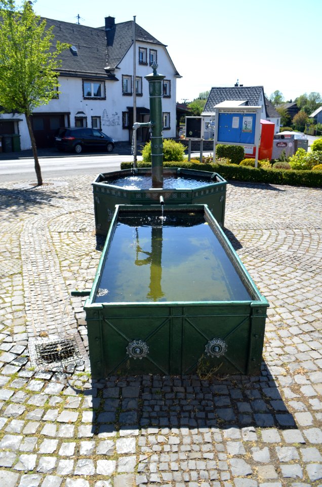 Neunkhausen, Brunnen vor Hauptstraße 26 (1)