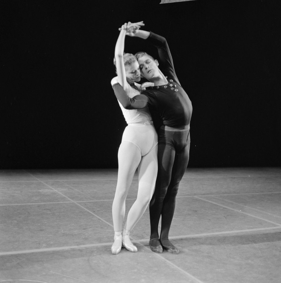 New York City Ballet in Amsterdam, repetitie New York City Ballet, Bestanddeelnr 918-1111