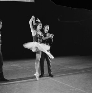 New York City Ballet in Amsterdam, repetitie New York City Ballet. Choreograaf G, Bestanddeelnr 918-1122