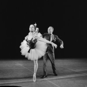 New York City Ballet in Amsterdam, repetitie New York City Ballet. Choreograaf G, Bestanddeelnr 918-1121