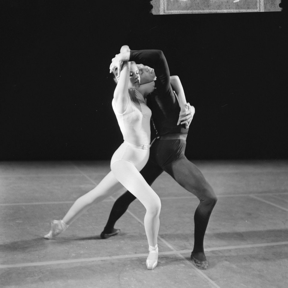 New York City Ballet in Amsterdam, Patricia Neary en Conrad Ludlow, Bestanddeelnr 918-1103