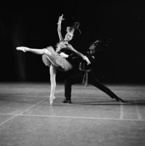 New York City Ballet in Amsterdam, repetitie New York City Ballet, Bestanddeelnr 918-1116