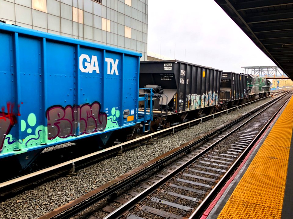 New York and Atlantic Train at Jamaica LIRR station 2