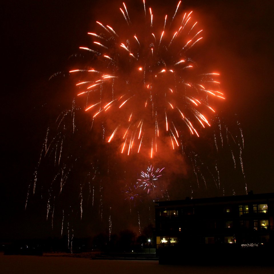 New Years Eve fireworks Oulu 20131231 03