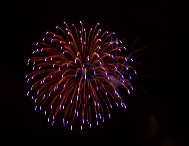 New Years Eve fireworks Oulu 20111231l
