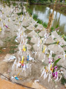 New year sand piles - Wat Hiranyawat - Chiang Rai - 2017-01-02 - 001 photo