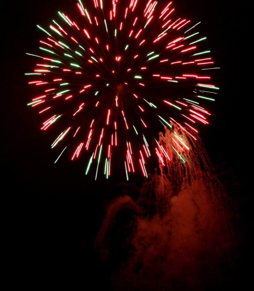 New Years Eve fireworks Oulu 20111231j