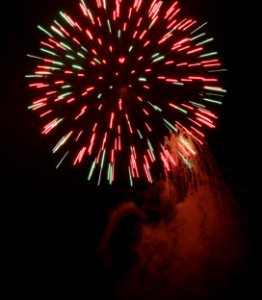 New Years Eve fireworks Oulu 20111231j