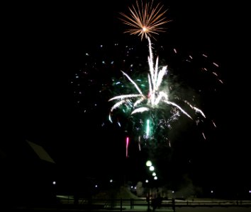 New Years Eve fireworks Oulu 20111231c