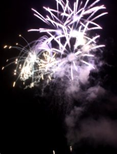 New Years Eve fireworks Oulu 20111231h