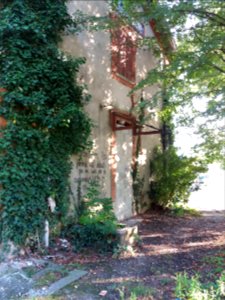 Neuville-sur-Saône - Ancienne gare, façade côté rue (1)