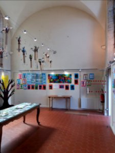 Neuville-sur-Saône - Chapelle d'Ombreval, exposition Soyons une forêt (2)