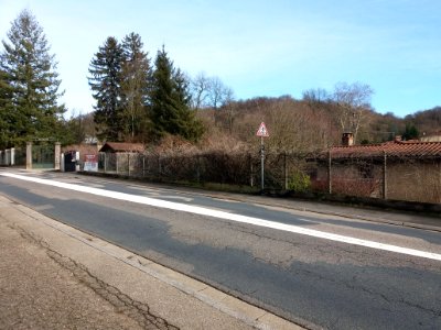 Neuville-sur-Saône - Avenue Auguste Wissel - Futur chantier Privilège 44, avant le chemin du Pont des Biches