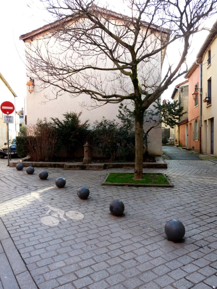 Neuville-sur-Saône - Fontaine du Bourg - Entre les rues Grenette et de Biron