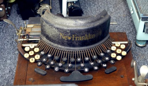 New Franklin typewriter - Arlington, MA - DSC09734