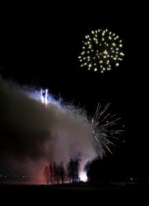 New Years Eve fireworks Oulu 20141231 09