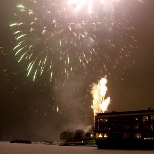 New Years Eve fireworks Oulu 20131231 01