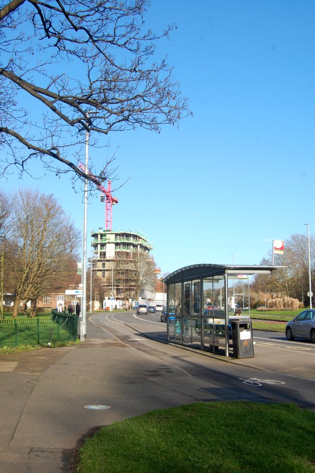 New Flats at Selsfield Drive, Moulsecoomb (February 2020, under construction) (1)