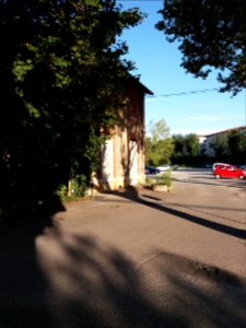 Neuville-sur-Saône - Ancienne gare, façade côté rue (2)