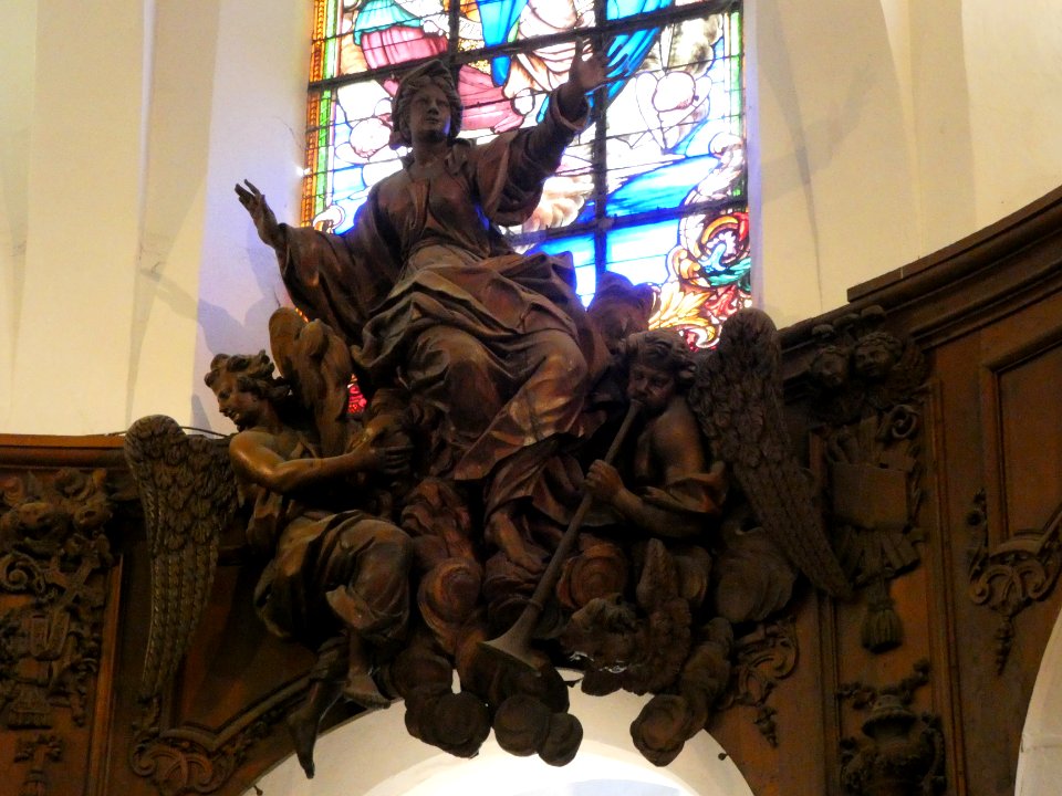 Neuville-sur-Saône - Église Notre-Dame-de-l'Assomption - Sculpture de l'Assomption