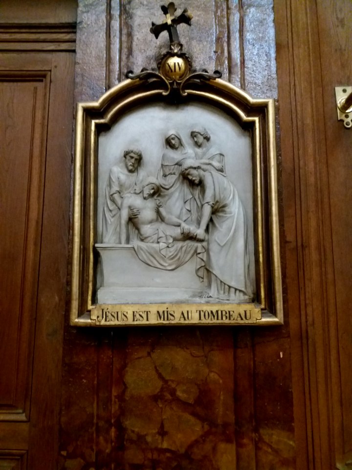 Neuville-sur-Saône - Église Notre-Dame-de-l'Assomption - Chemin de croix, station XIV