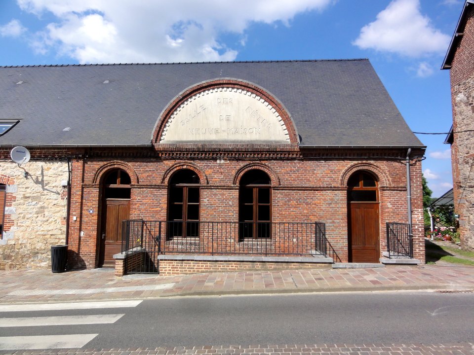 Neuve-Maison (Aisne) salle des fêtes
