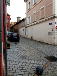 Neuville-sur-Saône - Montée du Vieux Château - Depuis la rue de Biron