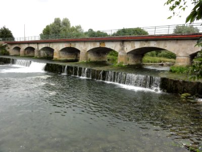 Neuville-sur-Ornain (Meuse) pont sur l'Ornain