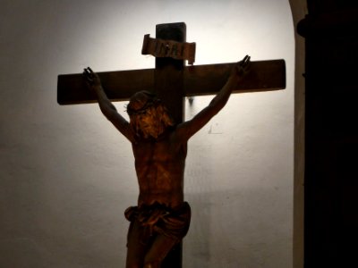 Neuville-sur-Saône - Église Notre-Dame-de-l'Assomption - Crucifixion du Christ - Détail