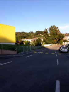Neuville-sur-Saône - Chemin de la Vosne, depuis l'avenue Auguste Wissel