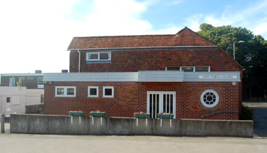 New Farm Chapel, New Farm Road, Alresford (NHLE Code 1350795) (July 2019) (2)
