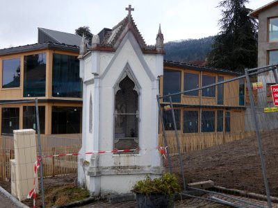 Neuvecelle - Chemin de Chez Duret - Chapelle avec Vierge