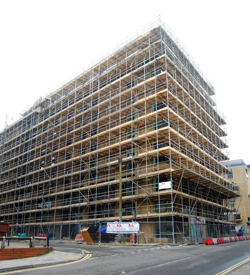 New Building at Fleet Street, New England Quarter, Brighton (February 2020)
