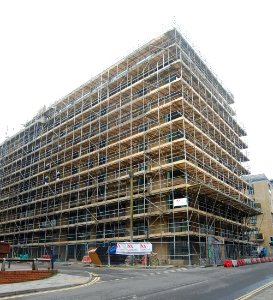 New Building at Fleet Street, New England Quarter, Brighton (February 2020)
