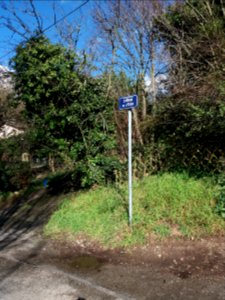 Neuville-sur-Saône - Chemin de l'Écho - Plaque