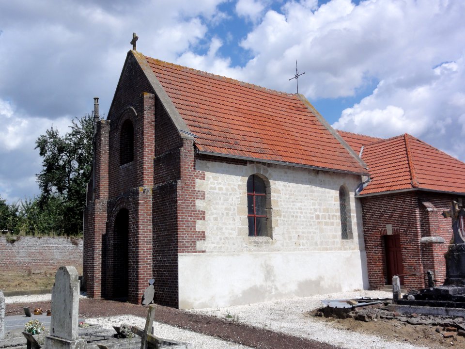 Neuflieux (Aisne) église Saint-Martin