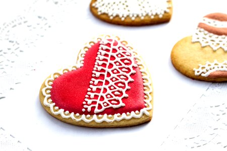 Birtday decorated cookies handmade photo