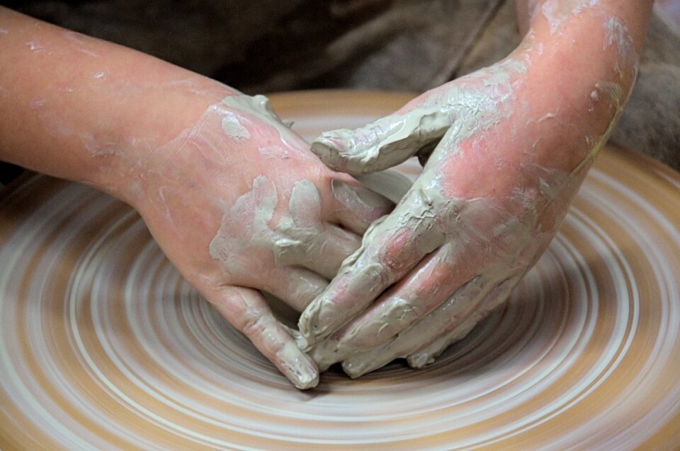 Potters schlicker turn